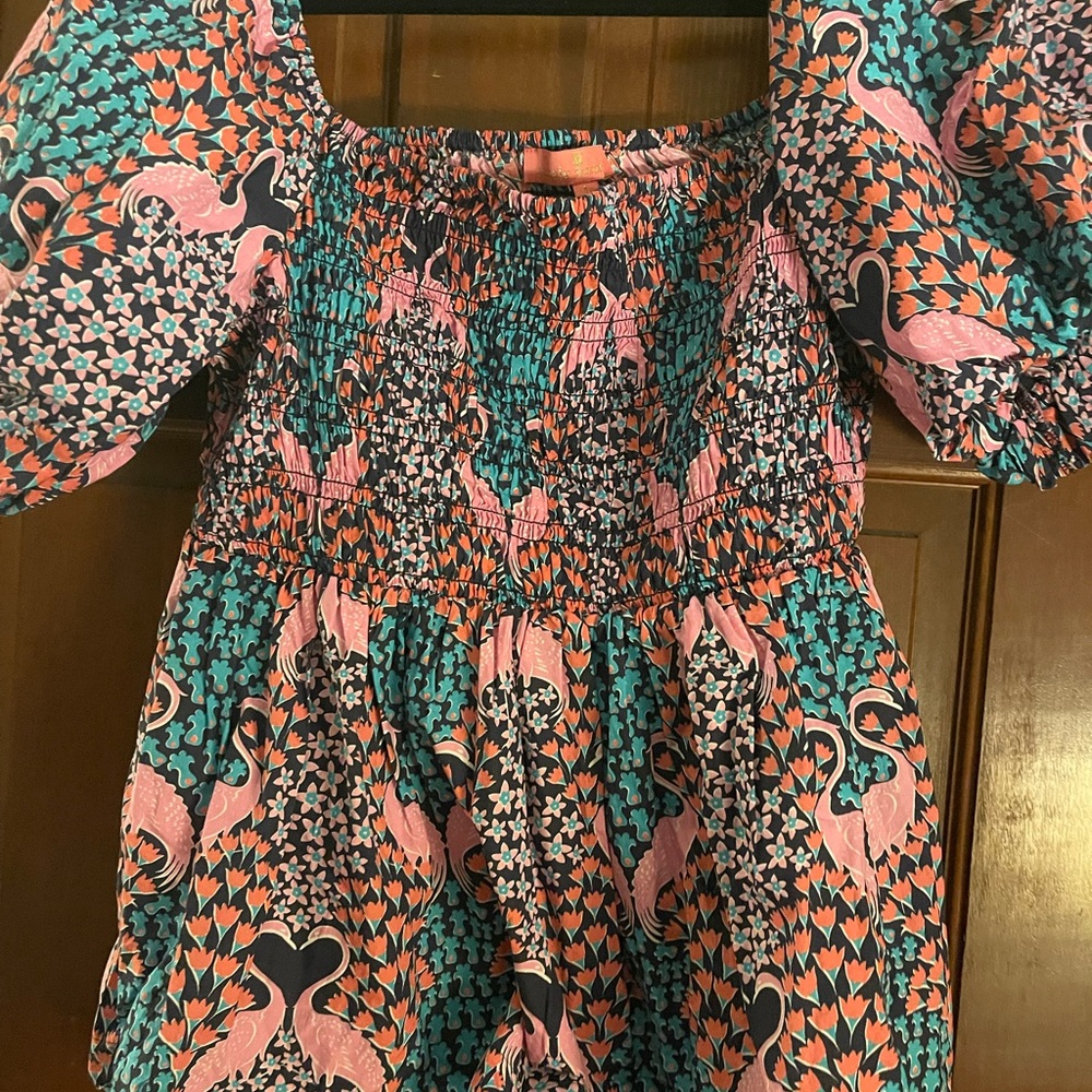 Simply Southern Colorful Patterned Off-Shoulder Top